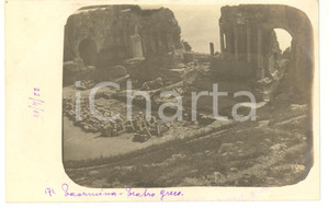 1906 TAORMINA Scorcio panoramico del Teatro Greco *Fotocartolina