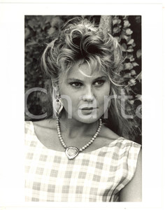 1985 ca CINEMA Ritratto dell'attrice Patrizia PELLEGRINO (4) *Foto VINTAGE 20x25
