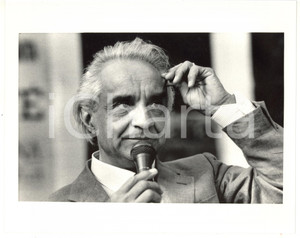 1990 ca ROMA Ritratto del fisico Antonino ZICHICHI *Fotografia 25x20 cm