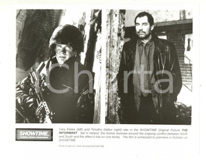 Fotografia d epoca originale 1997 CINEMA The Informant Jim McBRIDE  Cary ELWES Timothy DALTON 1 Foto 1