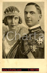 Cartolina originale da collezione 1930 ca RITRATTI SAVOIA Principi UMBERTO II MARIA JOSE' - Cartolina 1