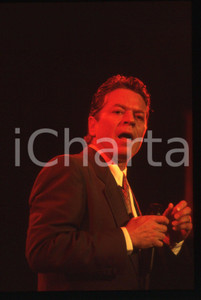 35mm vintage slide* 1990ca MUSICA Robert PALMER Ritratto del cantante (64)