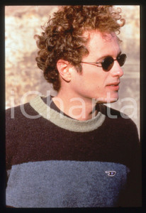 35mm vintage slide* 1995ca ITALIA MUSICA Niccolò FABI Ritratto del cantante (9)