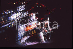 35mm vintage slide* 1999 FORUM DI ASSAGO Gene SIMMONS Ace FREHLEY dei KISS (3)