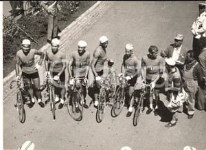 1955 FRASCATI Mondiali CICLISMO su strada DILETTANTI - Squadra italiana *Foto