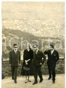 1957 FIESOLE (FI) Grace KELLY e Ranieri III in villeggiatura - Foto 13x18 cm