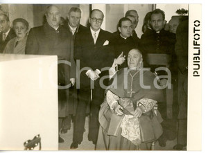 1954 ROMA Centro trasmittente MONTE MARIO - Clemente MICARA all'inaugurazione