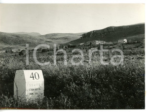 1955 ca SANTO STEFANO QUISQUINIA (AG) Veduta panoramica *Fotografia 18x13 cm Fotografia d'epoca con didascalia coeva al verso. CONDIZIONI: GFORMATO: 18x13 cm     originale e autentica 1