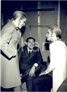 1969 CANTAGIRO Enrico Maria SALERNO con le gemelle KESSLER - Foto 13x18 cm