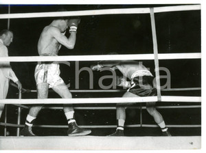 1956 ROMA BOXE Campionato mondiale PESI GALLO - Mario D'AGATA vs Robert COHEN