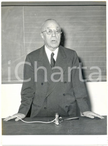 1962 MILANO Scuola idrocarburi ENI - Marcello BOLDRINI ricorda Enrico MATTEI