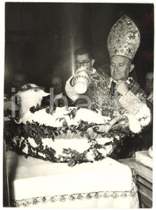 1959 ROMA Basilica di Sant'Agnese fuori le mura - Benedizione degli agnelli FOTO