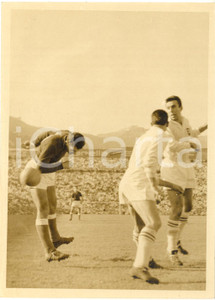 1960 CALCIO SAMPDORIA-FIORENTINA 3-1 Colpo di testa di Luigi MILAN *Foto 13x18