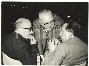1959 FIRENZE Congresso DC - Adone ZOLI Antonio GAVA Giulio ANDREOTTI *Foto