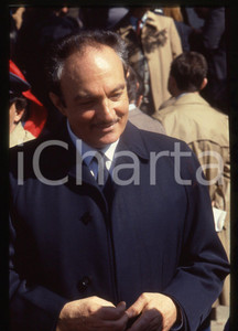 35mm vintage slide* 1986 MILANO Enio SINDONA al funerale di Michele SINDONA (3)