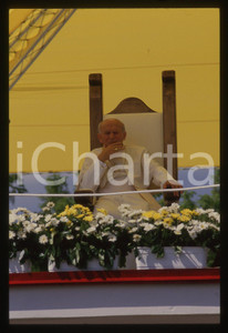 35mm vintage slide* 1988 CIRCUITO DI FIORANO Papa GIOVANNI PAOLO II *Ritratto 3