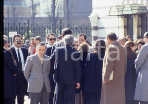 35mm vintage slide* 1986 MILANO Funerale Michele SINDONA *Cimitero Monumentale 8