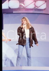 35mm vintage slide* 1989 FESTIVAL DI SANREMO Ylenia CARRISI al Teatro ARISTON 16