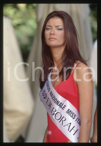 35mm vintage slide* 1999 MISS ITALIA Donatella SALVATICO Ritratto Miss DEBORAH 3