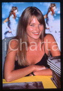 35mm vintage slide* 1995 LONDON Kate MOSS presenta autobiografia "KATE" Ritratto