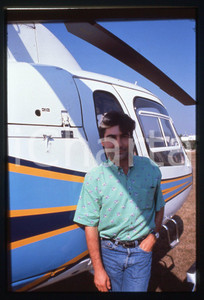 35mm vintage slide* 1990 ca FESTIVAL DE DEAUVILLE Patrice DREVET Ritratto (3)