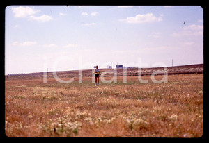 35mm vintage slide* 1980 ca PARLA (SPAGNA) Agnese SARTINI CADUCO Allenamento