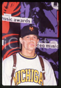 35mm vintage slide* 1992 WESTWOOD - MARKY MARK Mark WAHLBERG agli MTV VMA (4)