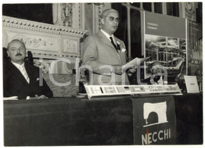 1954 BELLAGIO - VILLA SERBELLONI Congresso NECCHI - Discorso di Gino GASTALDI