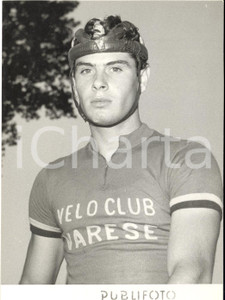 1954 DALMINE CICLISMO Ritratto di Giuseppe OGNA -Velo Club Varese *Foto 13x18 cm