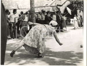 1955 GENOVA Campo ZERBINO - Coppa SAN PIETRO di BOCCE Femminile - La gara (4)