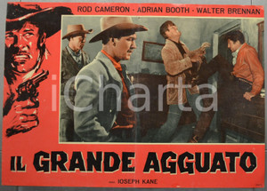 Materiale cinematografico d’epoca 1960 ca IL GRANDE AGGUATO Rod CAMERON Adrian BOOTH Fotobusta WESTERN 66x46 1 1