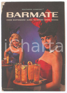 Libro, pubblicazione d epoca 1965 USA  SOUTHERN COMFORT Corporation  Barmate  12 p. PLAYBOY 1