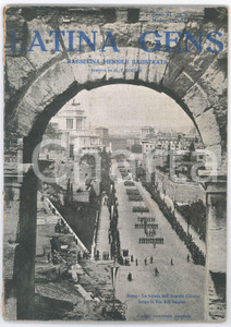 Giornale, rivista storica 1933 LATINA GENS Castello di ROCCASINIBALDA  Salvatore SPATARO  Anno XI nÂ°3 1