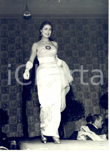 1954 CORTINA D'AMPEZZO Concorso MISS ITALIA - Eletta POLVANI Miss Toscana *Foto
