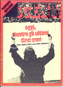 Giornale, rivista storica 1978 SCENA Teatro, cinema e musica in Italia dal 1968  Numero speciale 3/4 1