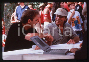 Fotografia d epoca originale Kevin COSTNER Don JOHNSON Tin Cup 1996 35mm vintage slide 1