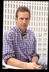 Fotografia d epoca originale Kevin COSTNER attore  1990 ca  Ritratto 35 mm vintage slide 1 1