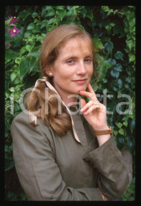 Fotografia d epoca originale Isabelle HUPPERT  Mostra del Cinema di VENEZIA 1985 ca 35mm vintage slide 25 1