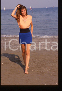 Fotografia d epoca originale Carol ALT  Lido di VENEZIA Mostra del Cinema 1988  35 mm vintage slide 16 1
