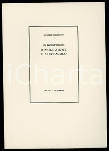 1989 Giuseppe PINTORNO Un bicentenario: rivoluzione e spettacolo - Ed. CAMPI (3)