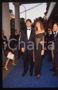 Fotografia d epoca originale Carol ALT Ron GRESCHNER a un evento  ITALIA 1995 ca 35 mm vintage slide 1 1