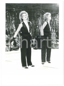Fotografia d epoca originale 1985 ca MUSICA ITALIA Cantante Tiziana RIVALE  Ritratto 2 Foto 1
