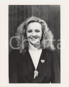 Fotografia d epoca originale 1985 ca TELEVISIONE ITALIA Oletta CITTERIO  Ritratto Foto 5 1