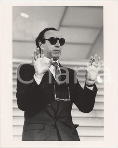 Fotografia d epoca originale 1985 ca ITALIA  TELEVISIONE Pippo BAUDO Ritratto presentatore  Foto 20x25 7 1