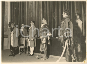 Fotografia d epoca originale 1932 ROMA TEATRO Campo di Maggio  Corrado RACCA nel ruolo di Napoleone 2 1