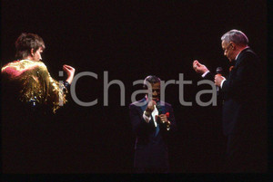 Fotografia d epoca originale Sammy DAVIS jr Frank SINATRA Liza MINNELLI 1989 LONDON 35mm vintage slide 2 1