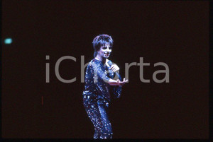 Fotografia d epoca originale Liza MINNELLI on stage   ITALY ? 1990 ca 35mm vintage slide 12 1