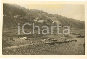 Fotografia d epoca originale 1935 ca TETYUSHI TATARSTAN, ex URSS Veduta sul fiume Volga Foto 17x11 cm 1