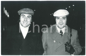 Fotografia d epoca originale 1970 ca ITALIA  TEATRO Aldo e Carlo GIUFFRÃˆ Ritratto  Foto 30x20 cm 1