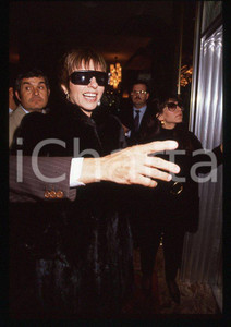 Fotografia d epoca originale Liza MINNELLI  MILANO 1989 Hotel Principe di Savoia 35mm vintage slide 5 1
